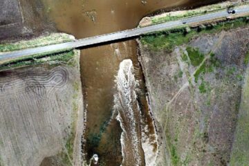 intendente pidió medidas urgentes para evitar riesgos en puente estratégico