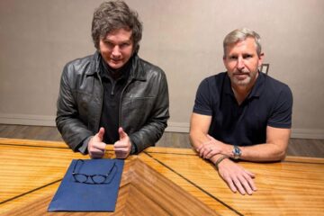 Frigerio dialogó con Milei de Salto Grande, jubilaciones y rutas