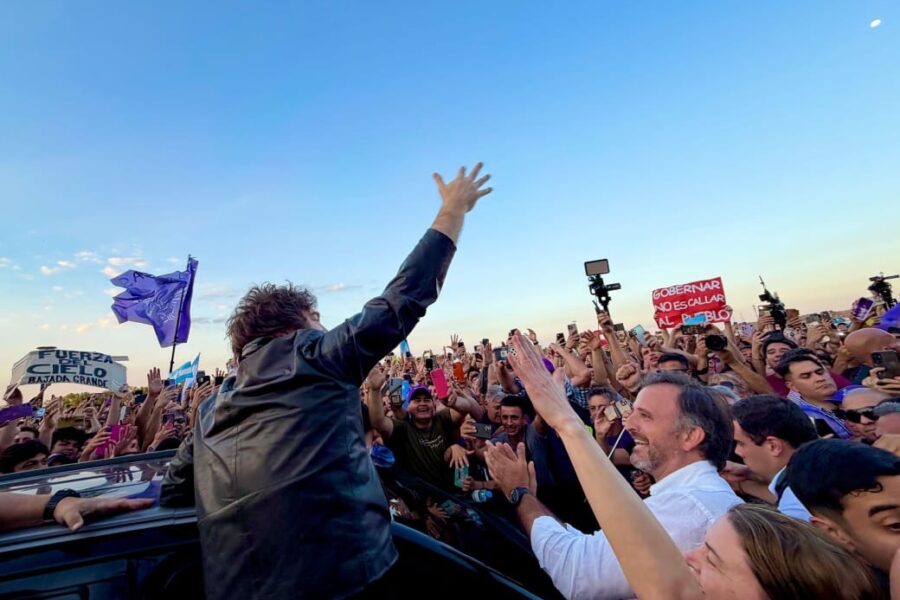 Veda electoral: Casaretto retuiteó la denuncia contra Milei en Paraná, pero él fue investigado por un caso igual