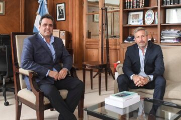 Frigerio se reunió con el ministro del Interior para fortalecer la cooperación entre Nación y provincia