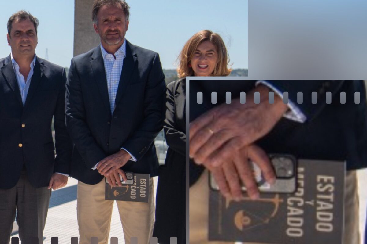 El libro incómodo de Benegas Lynch en la reunión donde justo se habló de Salto Grande