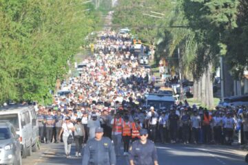 Peregrinación de los Pueblos: miles de personas con fe y devoción