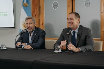 Santilli estuvo en Entre Ríos con Rogelio Frigerio y dejó mensajes para Mauricio Macri y Axel Kicillof