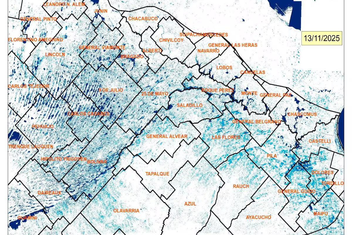 Subió a 5,8 millones de hectáreas el área afectada por las inundaciones en Buenos Aires; pérdidas estimadas en US$2000 millones