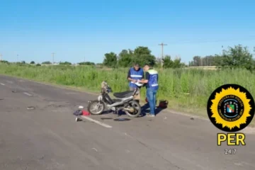 Tragedia en Ruta 18: murió una beba de 9 meses tras caer de una moto en tramo no habilitado, exigen respuestas al Estado