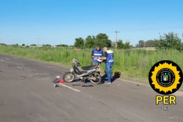 Tragedia en Ruta 18: murió una beba de 9 meses tras caer de una moto en tramo no habilitado, exigen respuestas al Estado