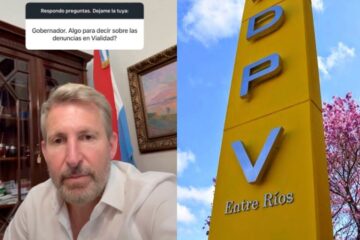 Frigerio apunta contra gestiones anteriores y ratifica la denuncia por corrupción en vialidad