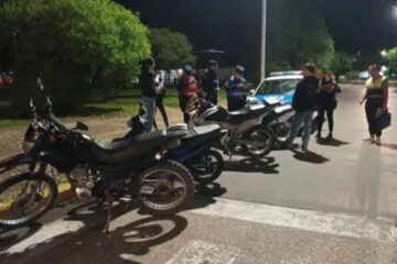 Entre Ríos: operativo policial retuvo 125 motos, 13 autos e identificó a 1.036 personas