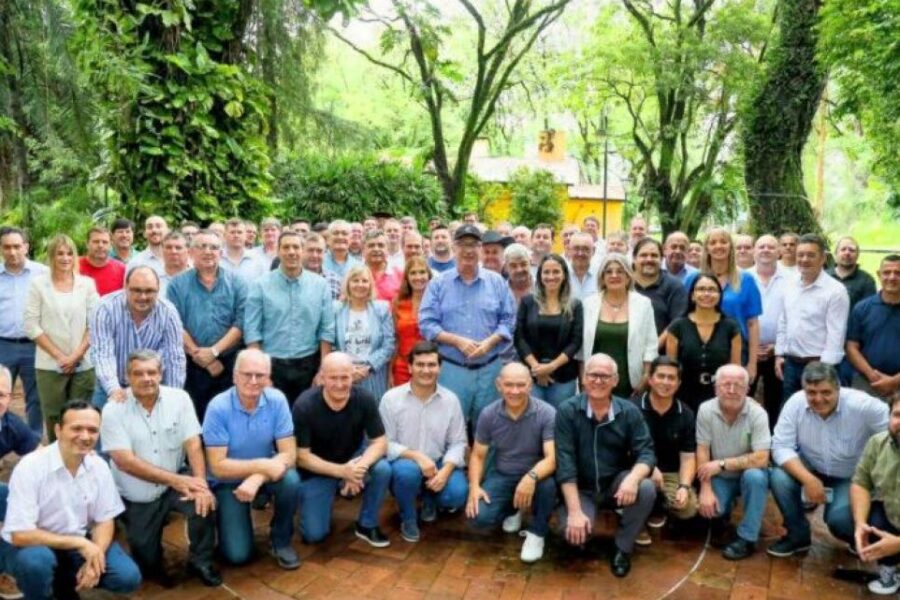 Passalacqua recibió a intendentes y reconoció: “Fue un año duro para todos, durísimo”