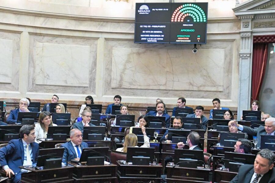 Senado convirtió en ley el Presupuesto 2026 que regirá en el tercer año de Javier Milei