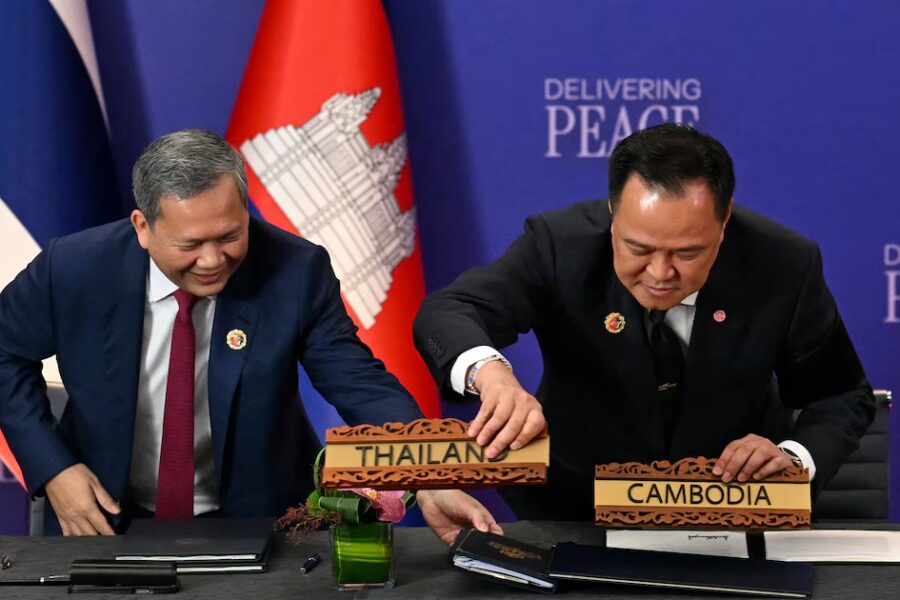 Tailandia y Camboya abren cuatro días de negociaciones para resolver pacíficamente choques en la frontera