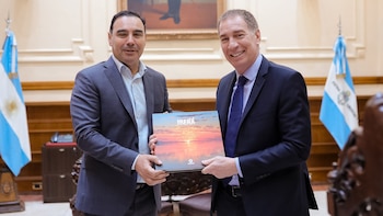 Gustavo Valdés le adelantó a Diego Santilli el acompañamiento al paquete de reformas