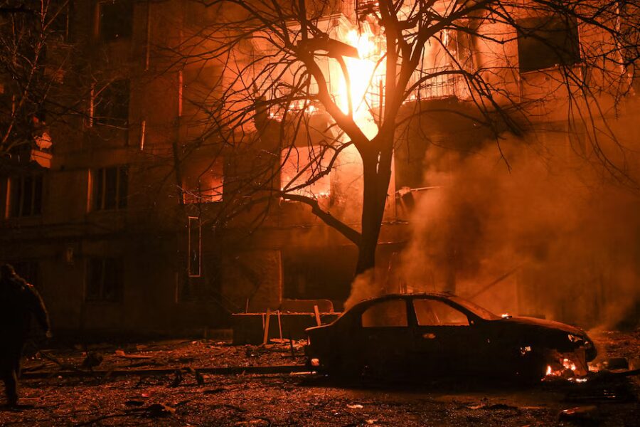 Reino Unido informa 5.400 ataques aéreos rusos contra Ucrania en el último mes
