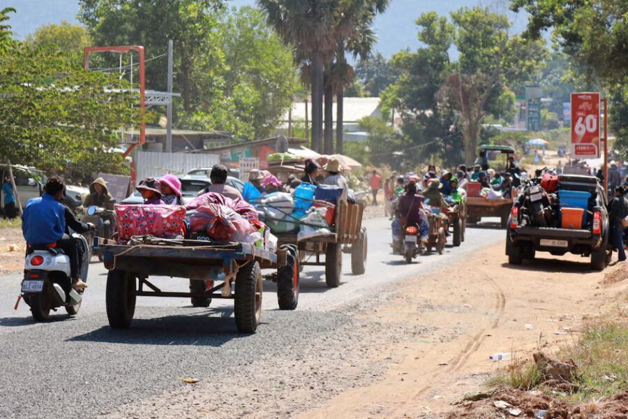 Alarma regional: más de 500.000 evacuados en Tailandia y Camboya tras nuevo estallido del conflicto fronterizo