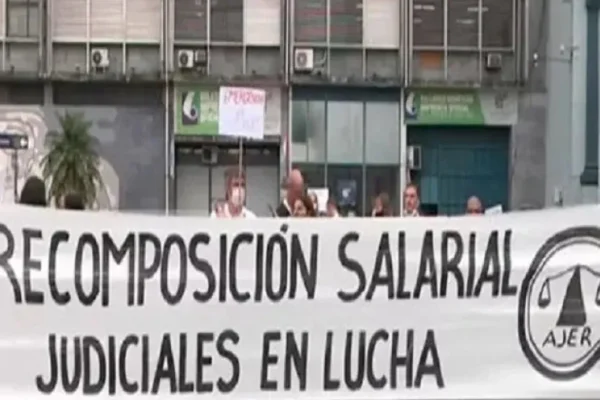 Empleados judiciales concretan una serie de paros en reclamo de recomposición salarial