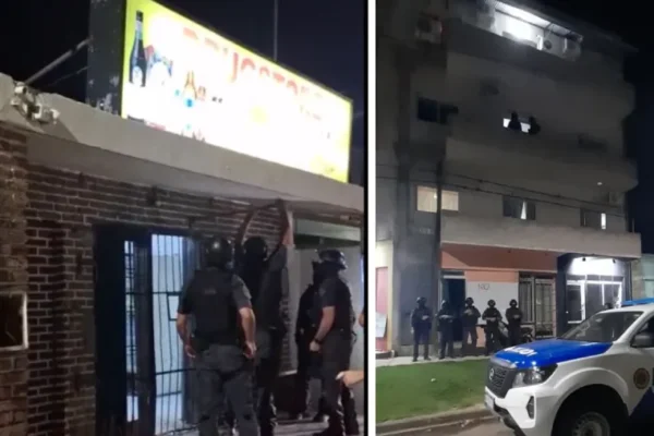 Golpe al narcotráfico y lavado de activos: 46 allanamientos a una organización en Paraná, Diamante y Nogoyá