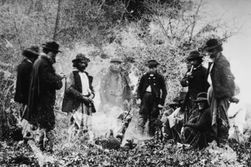 La célebre estancia de pioneros escoceses donde se tomó la primera imagen de un asado