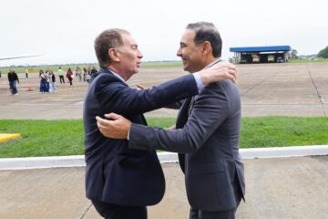 "La frazada es corta". Santilli viajó para sumar el apoyo de Valdés, pero no dio certezas de un acuerdo por la deuda