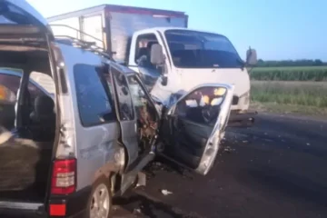 Accidente frontal entre Basavilbaso y Urdinarrain dejó cuatro heridos y reaviva el debate sobre seguridad vial