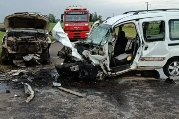 Tragedia en Urdinarrain: choque frontal en Ruta 20 bajo lluvia mata a conductor de Paraná; reclaman mejoras viales
