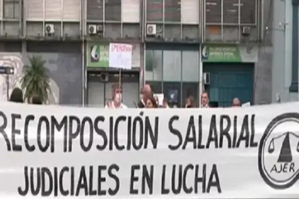 Empleados judiciales pararán este viernes por tercera vez en diciembre y reclaman recomposición salarial