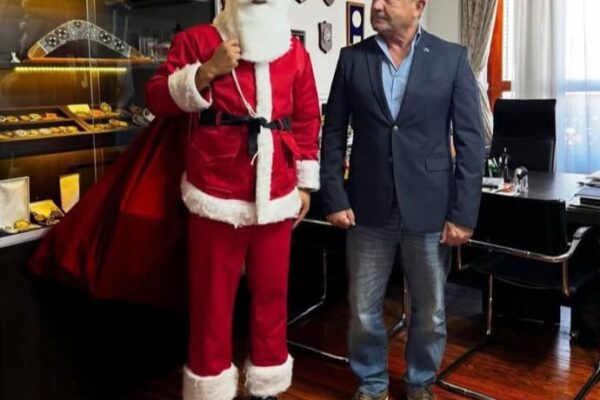 La Policía de Entre Ríos tiene su Papá Noel