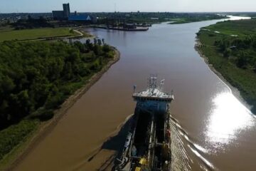 Lanzan la licitación internacional para concesionar la Vía Navegable Troncal