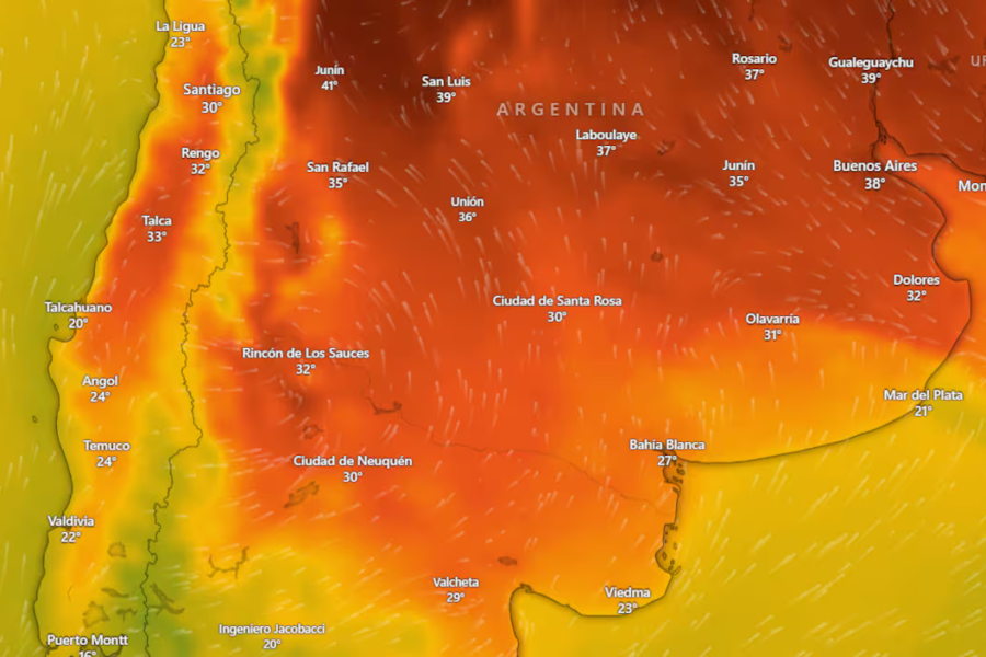 Calor y lluvias desparejas: el cóctel del verano