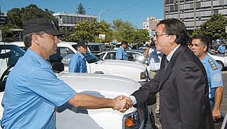 Se entregaron ocho vehículos para el Servicio Penitenciario provincial