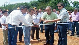 Se inauguraron obras en Feliciano