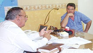 Gaitán arregló los tantos con el empresario Hugo Lifschitz