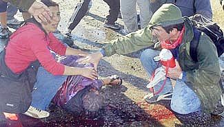 Murió el docente herido en los violentos choques con la Policía