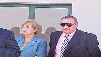 La senadora y el cenador