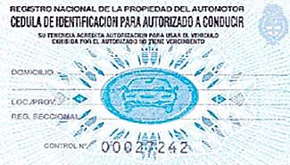 Nueva cédula para poder manejar un auto ajeno no se pide en Paraná