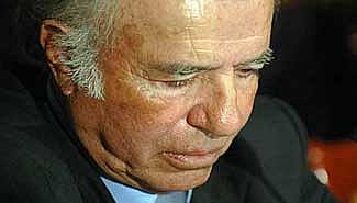 La Justicia confirmó el procesamiento de Menem