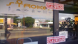 Paraná: La municipalidad clausuró el local de Stroker