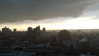 Anuncian lluvias y probable caída de granizo en Entre Ríos