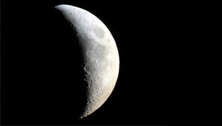 Hallaron agua en un cráter de la Luna