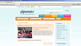 El gobierno presentará el Portal Educativo <i>@prender</i>