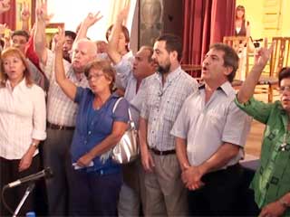 El obispo Lozano estará en la marcha contra Botnia