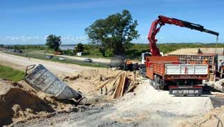 Aseguran que en diciembre estará lista la autovía en la ruta nacional 168