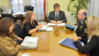 Ministro recibió a representantes de Vidaer