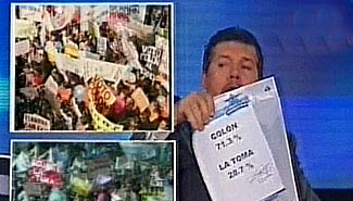 Colón bailó para Tinelli y ganó