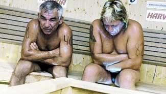 Un competidor ruso murió en un insólito torneo de sauna