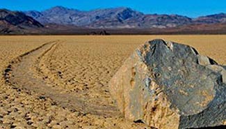 El misterio de las piedras que se mueven