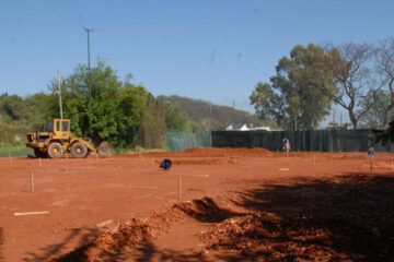 Paraná: erigirán la plaza de los Continentes en el predio de ex-club de tenis