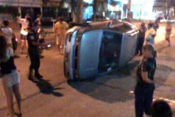 Concordia: joven robó auto de un pariente y chocó