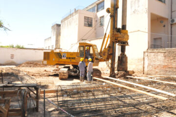 Uner: comenzaron a construir el nuevo edificio de Trabajo Social