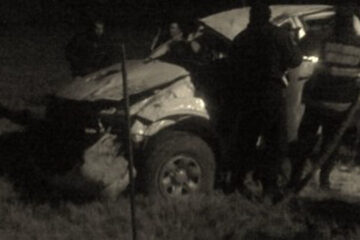 Victoria: volcó con su camioneta y murió