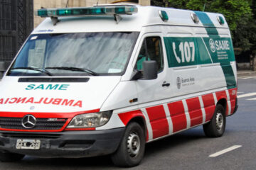 Encontraron en Gualeguaychú la ambulancia robada al Same